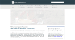 Desktop Screenshot of ignatianassociates.org